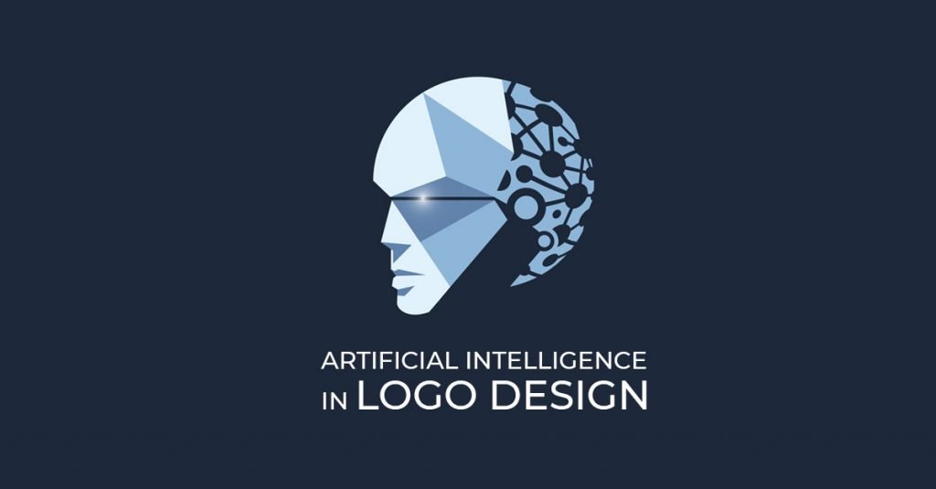 AI logo maker interface creating automated business logo designs