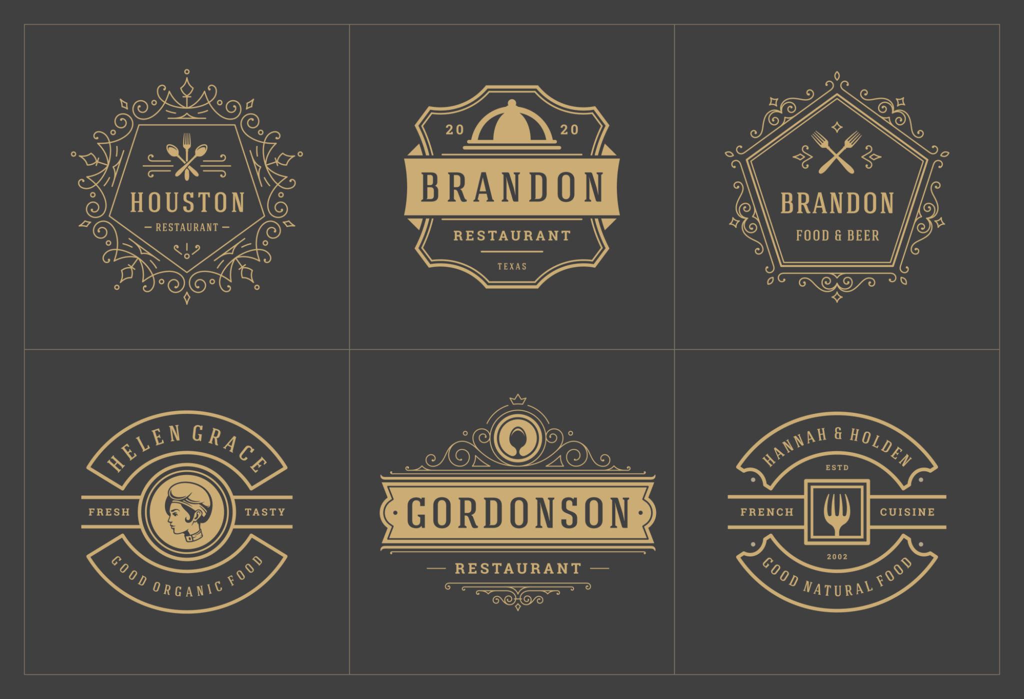 Creative food truck logo branding ideas for Texas food businesses and mobile restaurants