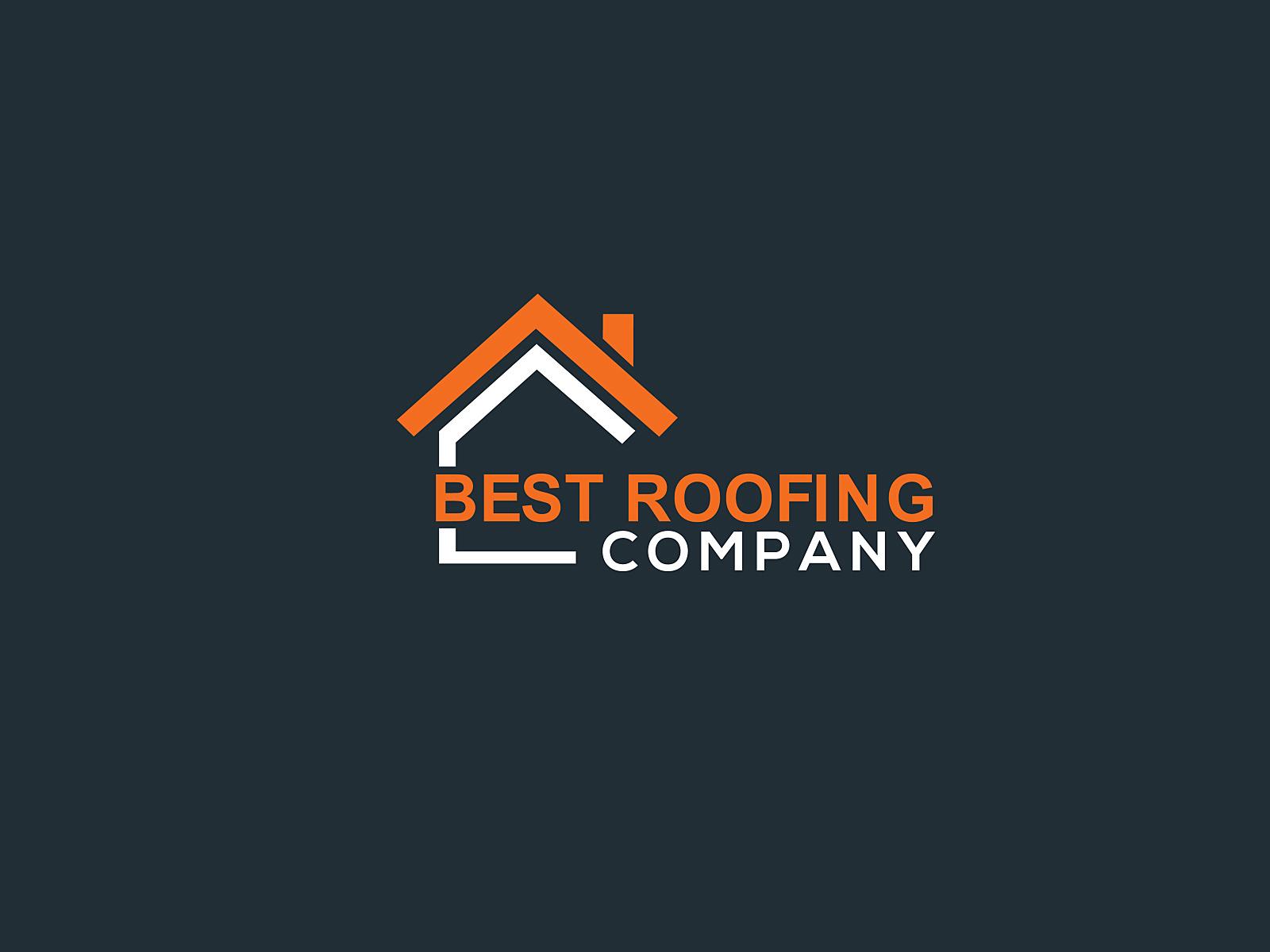 Roofing company logo design ideas in Texas showing modern contractor branding and roofline logo inspiration